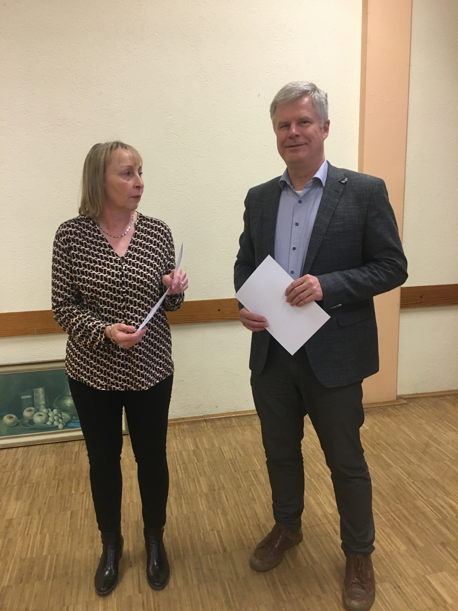 Ehrung Iris Thoms fur 50 Jah re Vereinszugehörigkeit