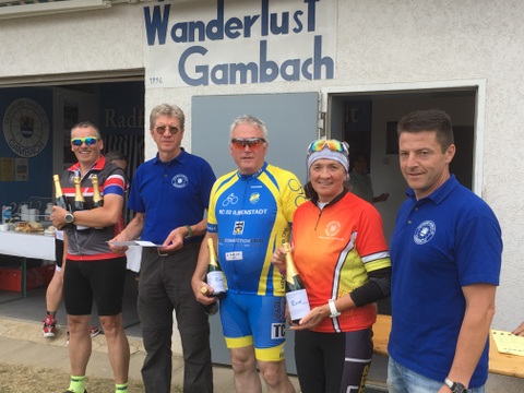 Siegerehrung der Vereine mit den meisten Teilnehmern